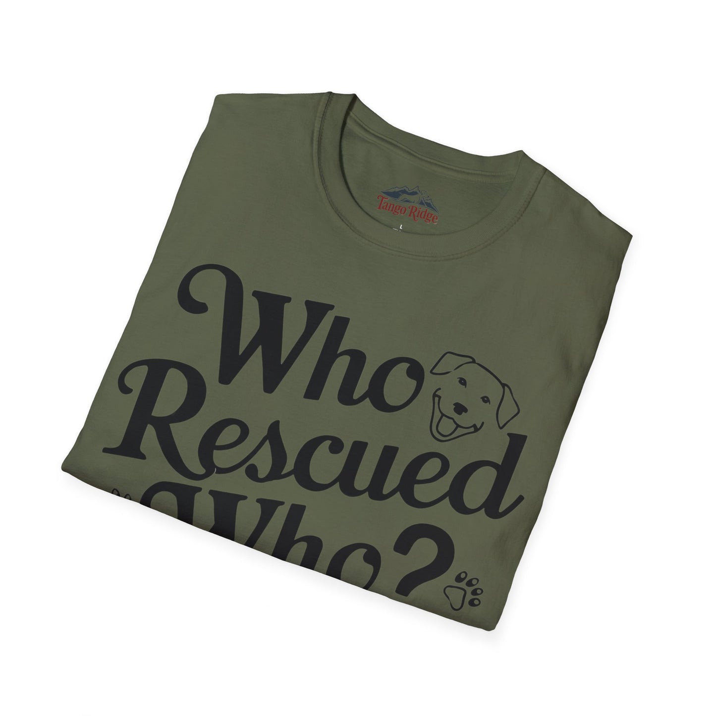 Who Rescued Who? | Unisex T-shirt