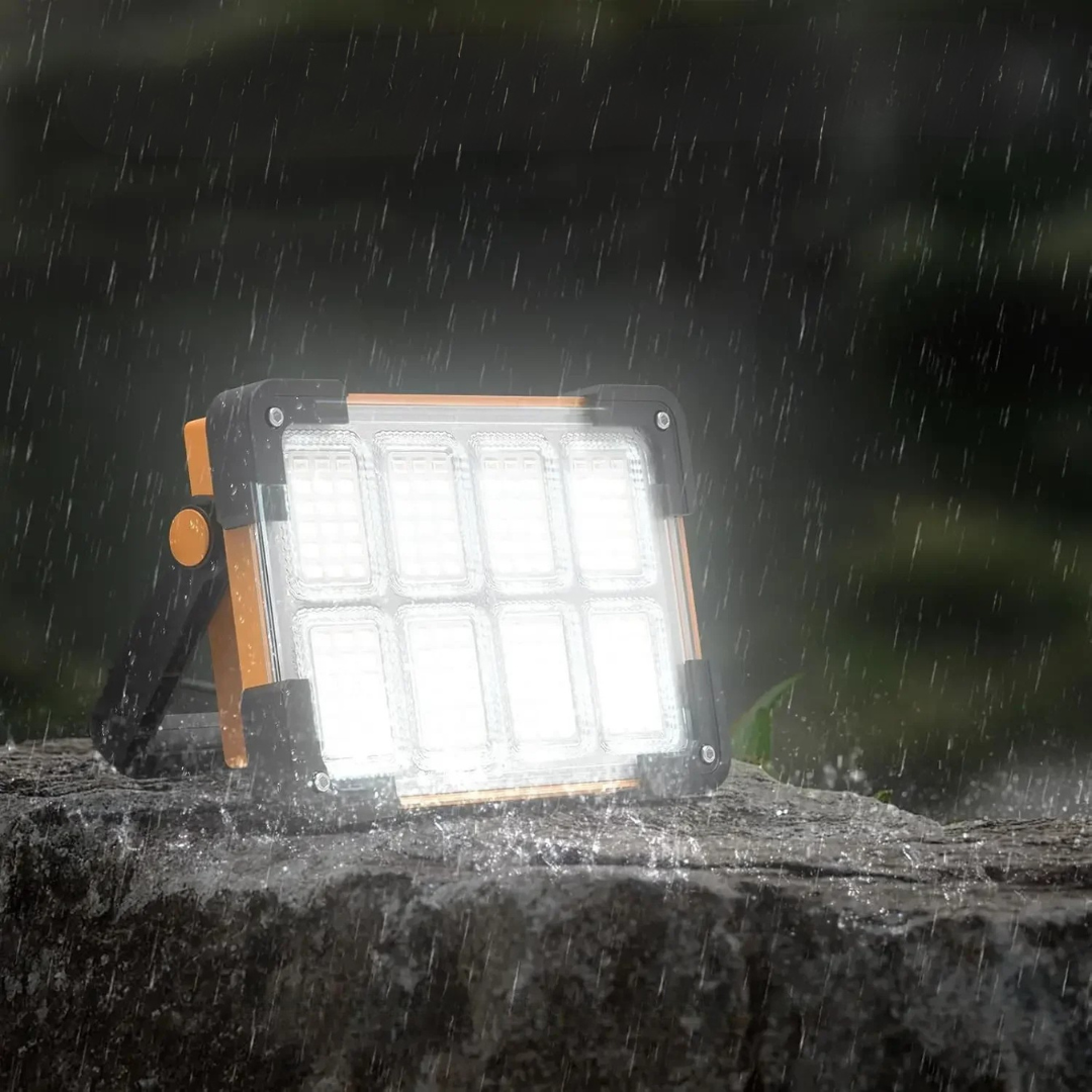 Rechargeable Solar Flood Light