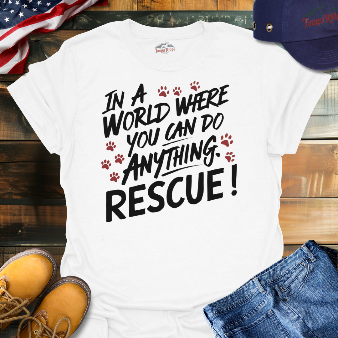 In a World Where You Can Do Anything, Rescue | Unisex T-shirt
