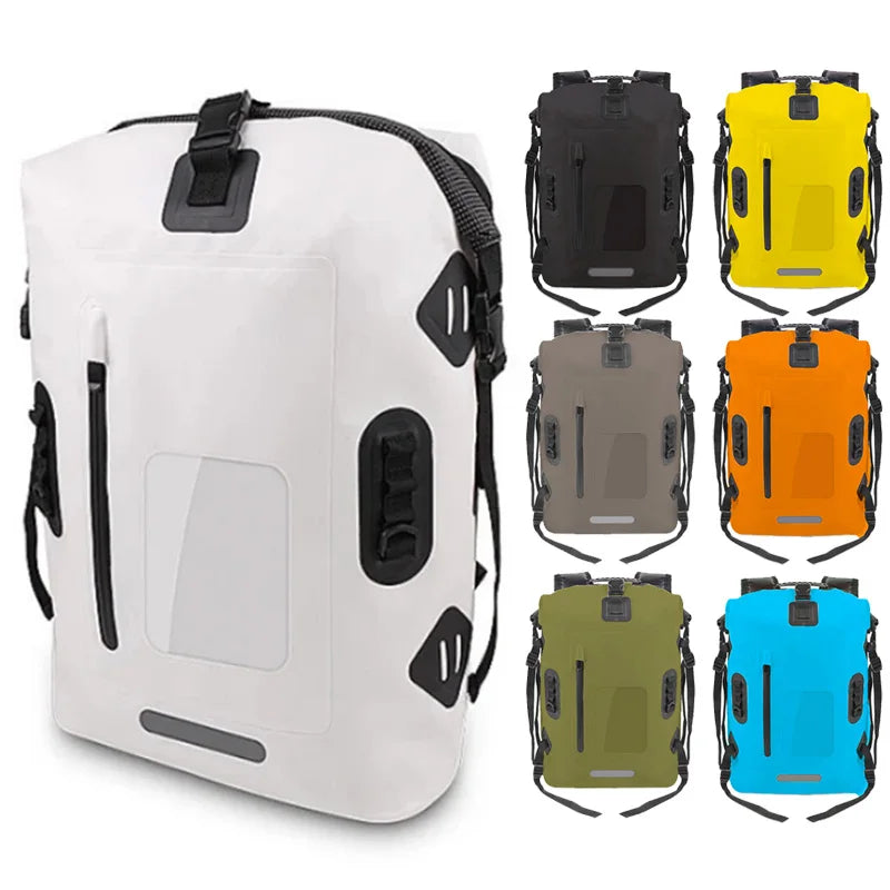 30L Waterproof Backpack for Outdoor Activities – Durable PVC Drift Bag for Swimming, Rafting, and Kayaking 0