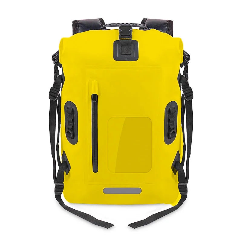 30L Waterproof Backpack for Outdoor Activities – Durable PVC Drift Bag for Swimming, Rafting, and Kayaking 8