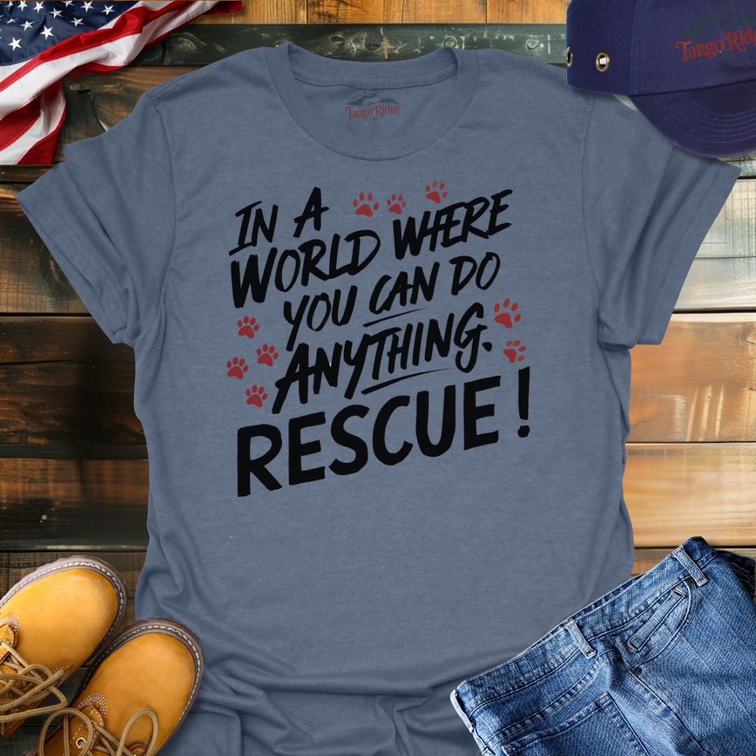 In a World Where You Can Do Anything, Rescue | Unisex T-shirt