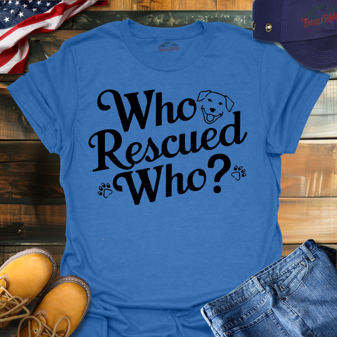 Who Rescued Who? | Unisex T-shirt