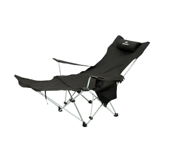 Adjustable Folding Outdoor Lounge Chair – Lightweight Portable Recliner with Four Positions for Camping and Fishing 5