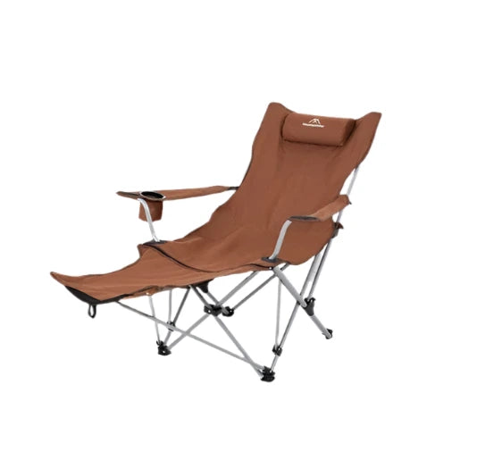 Adjustable Folding Outdoor Lounge Chair – Lightweight Portable Recliner with Four Positions for Camping and Fishing 6