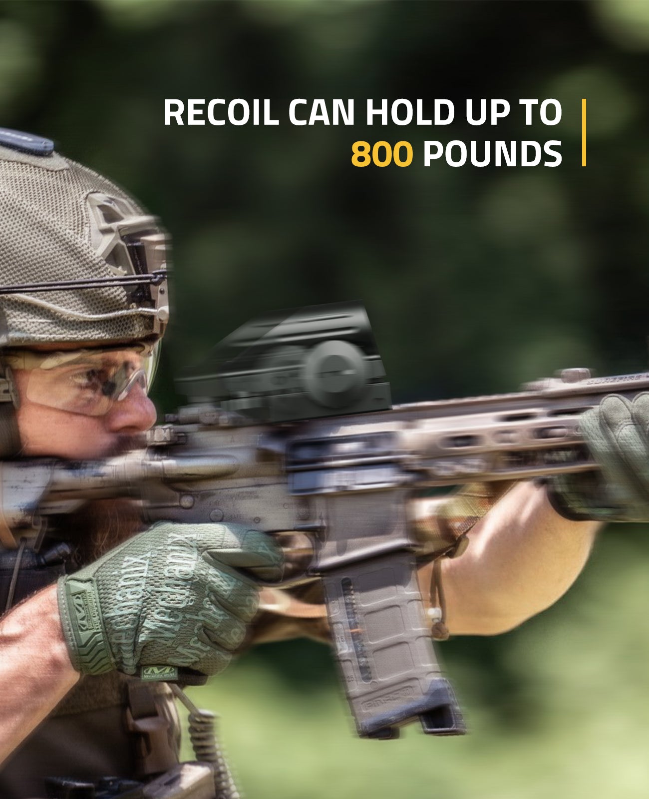 Red Dot Sight with 4 Reticles and 11 Brightness Settings – Holographic Optic Scope for Precision Shooting 4