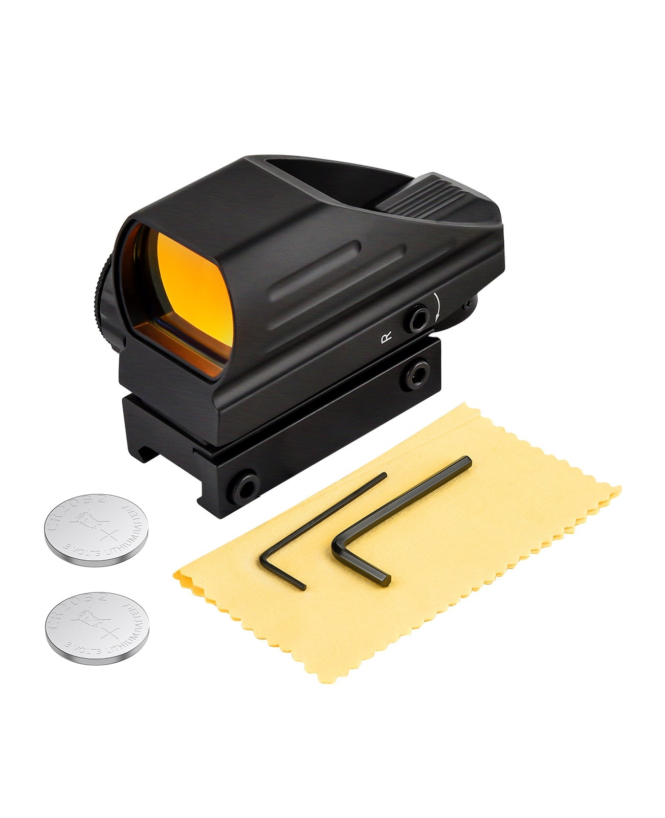 Red Dot Sight with 4 Reticles and 11 Brightness Settings – Holographic Optic Scope for Precision Shooting 6