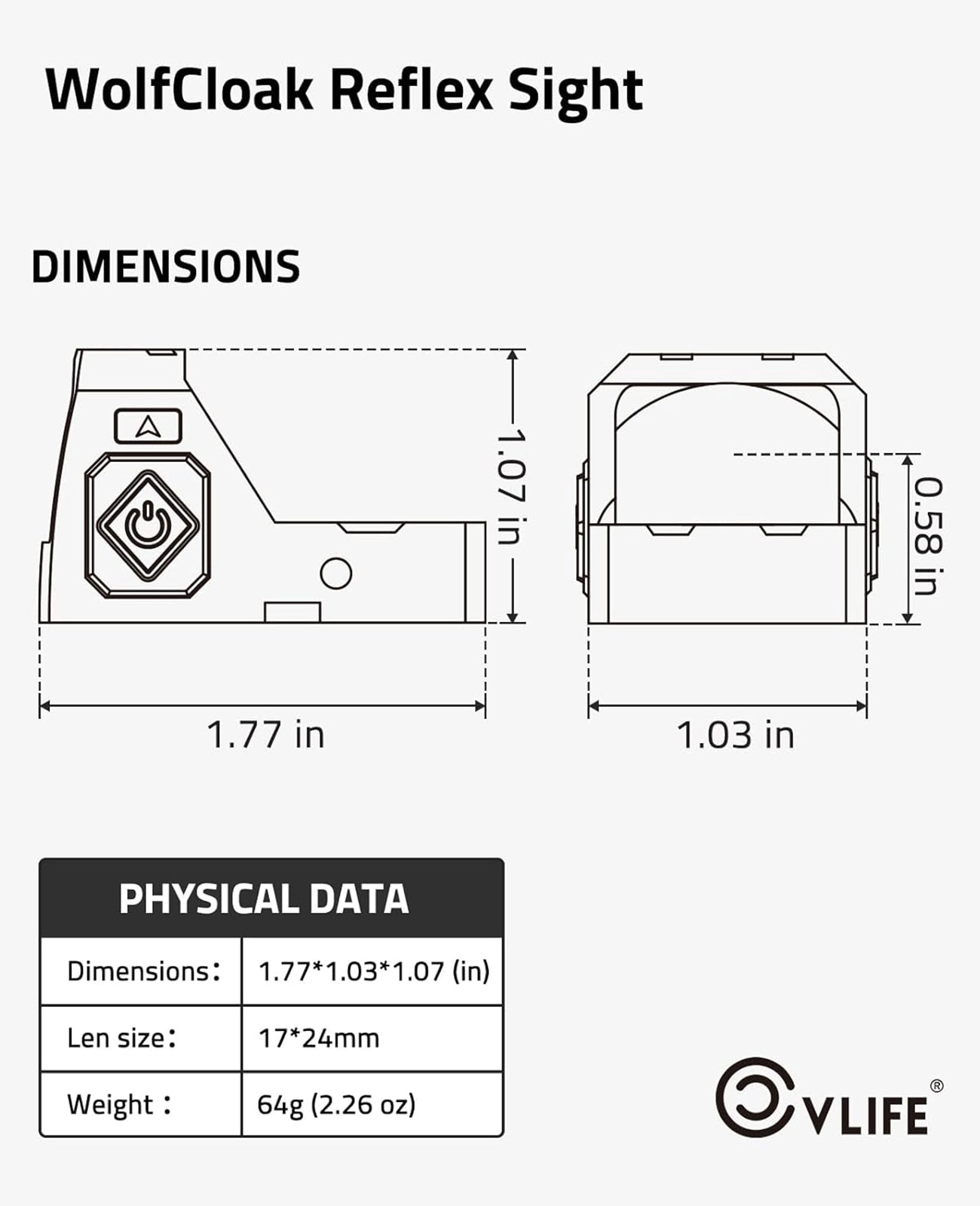 Red/Green Dot Sight with Motion Awake Technology – Shockproof, Waterproof, 2 MOA Reticle for Handguns 6