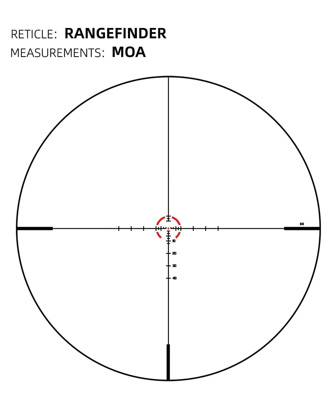 1-6x24 LPVO Rifle Scope with Cantilever Mount, High-Clarity Optics and 11-Level Red Illuminated Reticle for Enhanced Precision 3