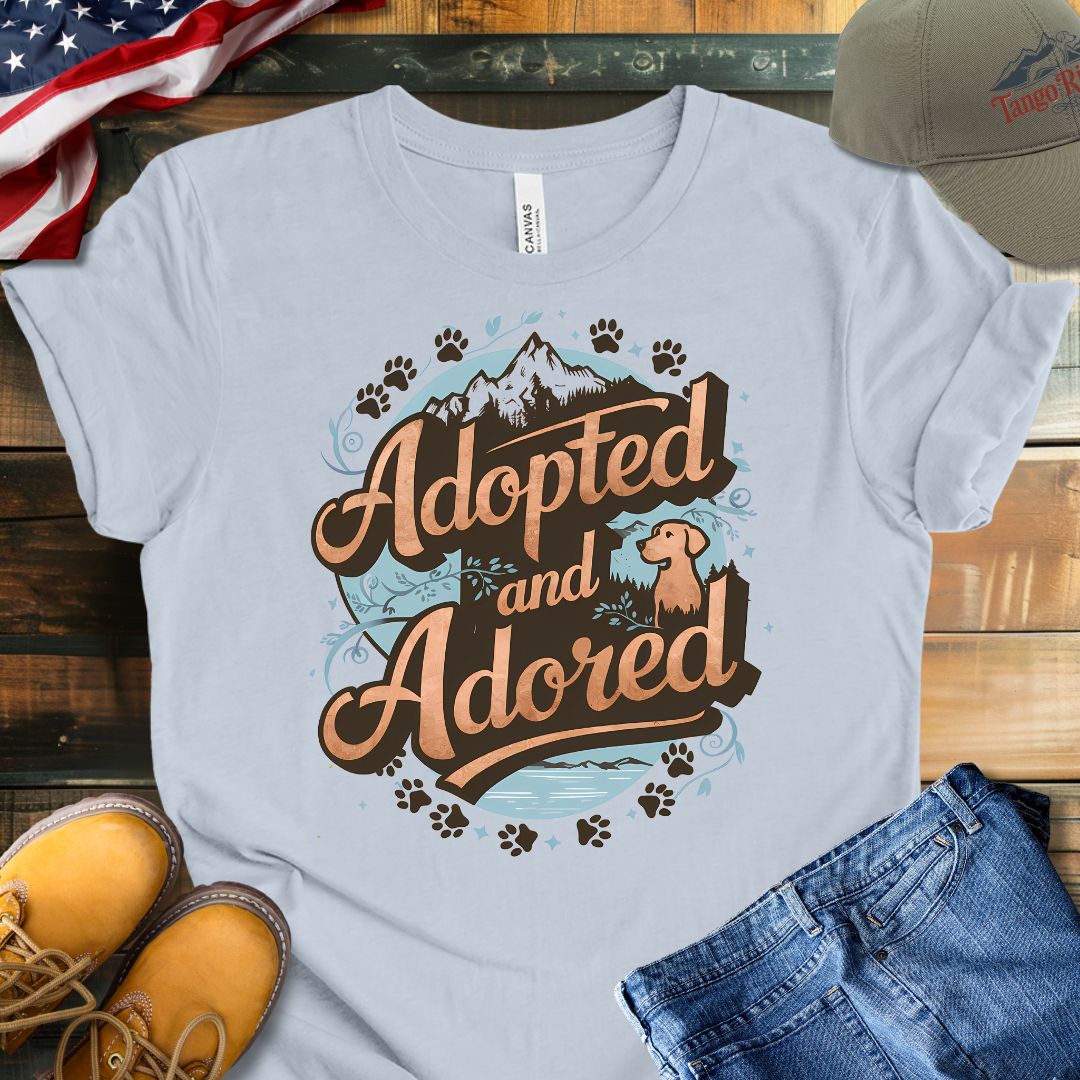 Adopted and Adored | Unisex T-shirt