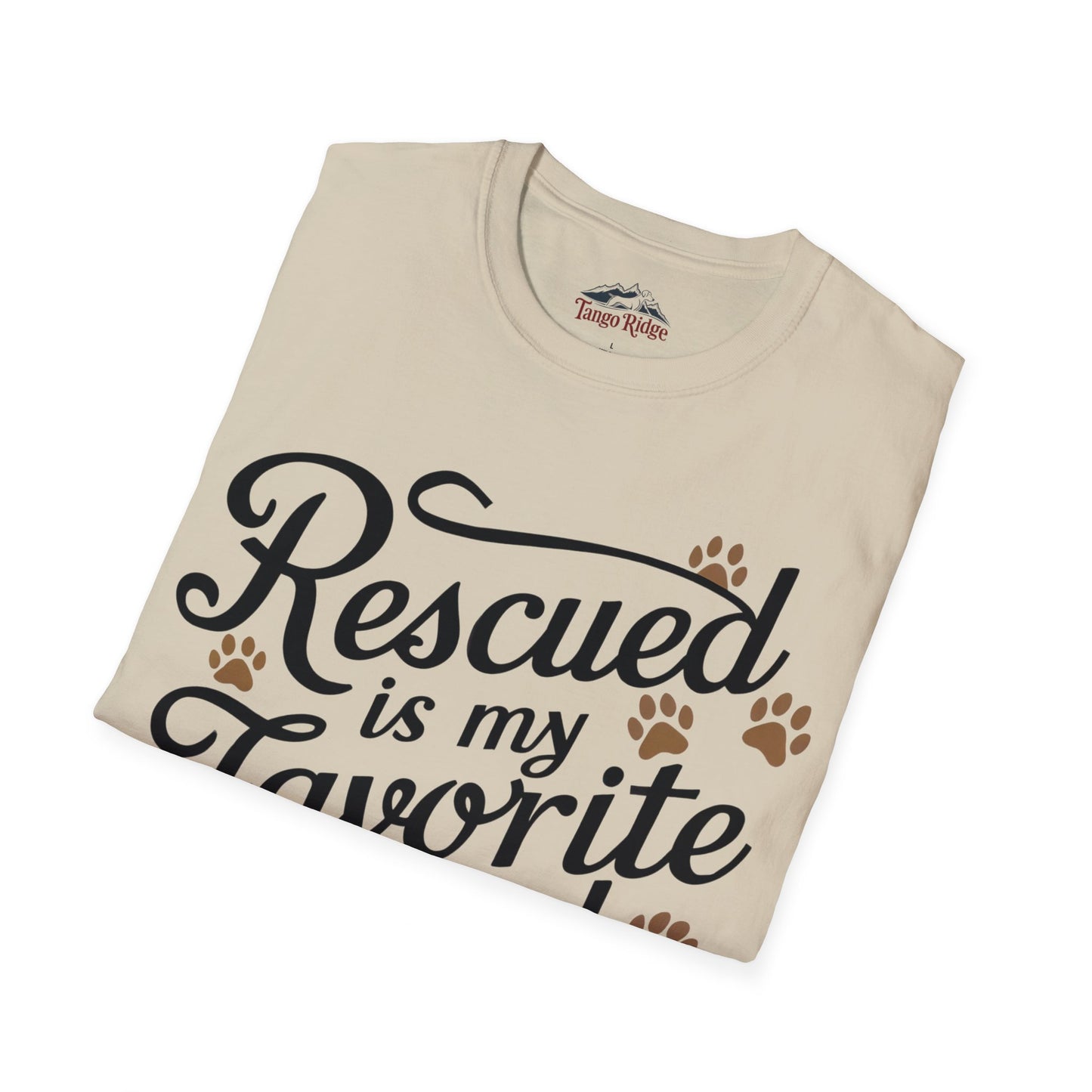 Rescued is My Favorite Breed | Unisex T-shirt