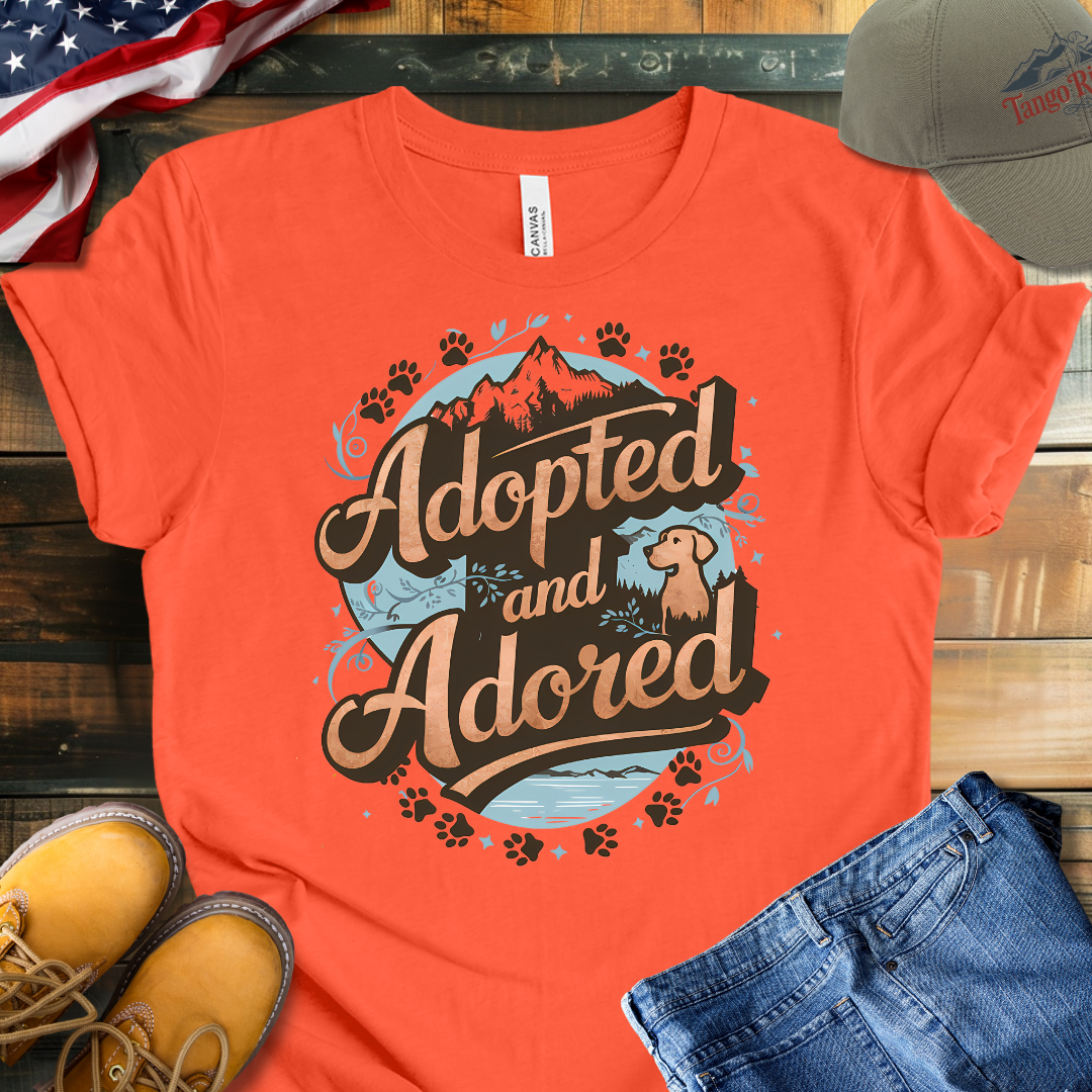 Adopted and Adored | Unisex T-shirt