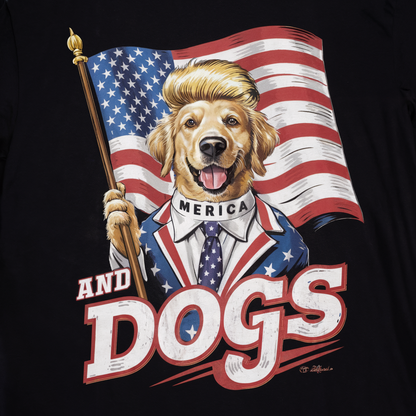 Merica and Dogs | Unisex T-Shirt