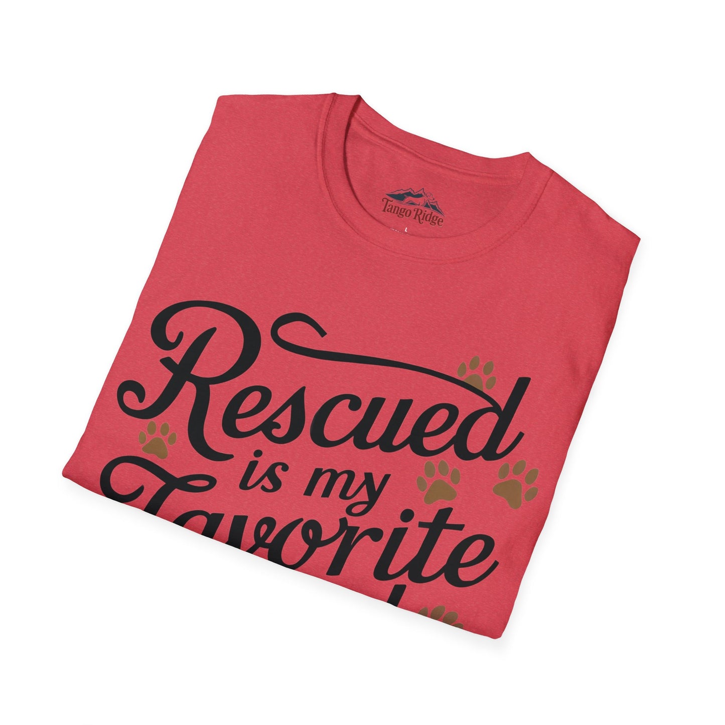 Rescued is My Favorite Breed | Unisex T-shirt