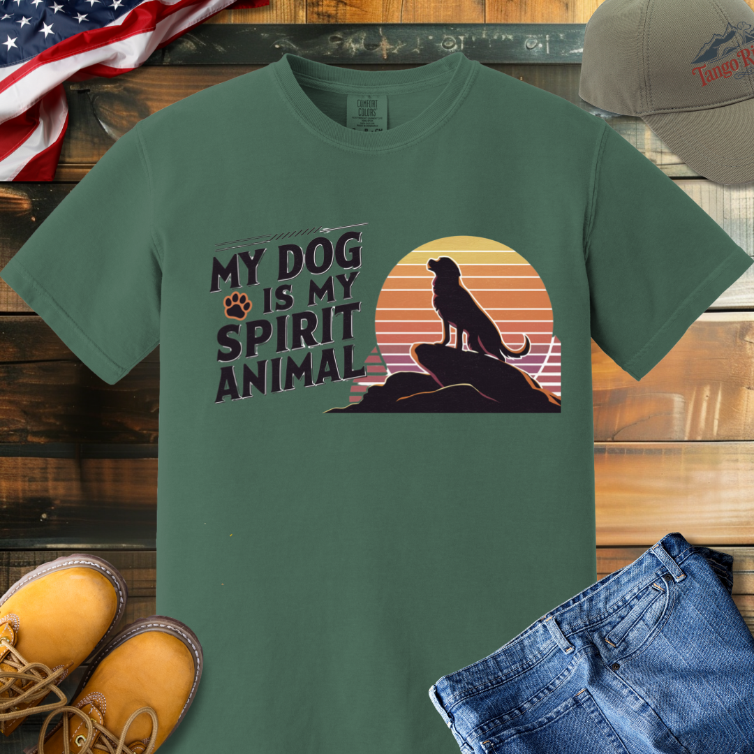 My Dog is My Spirit Animal Unisex Heavyweight T-shirt