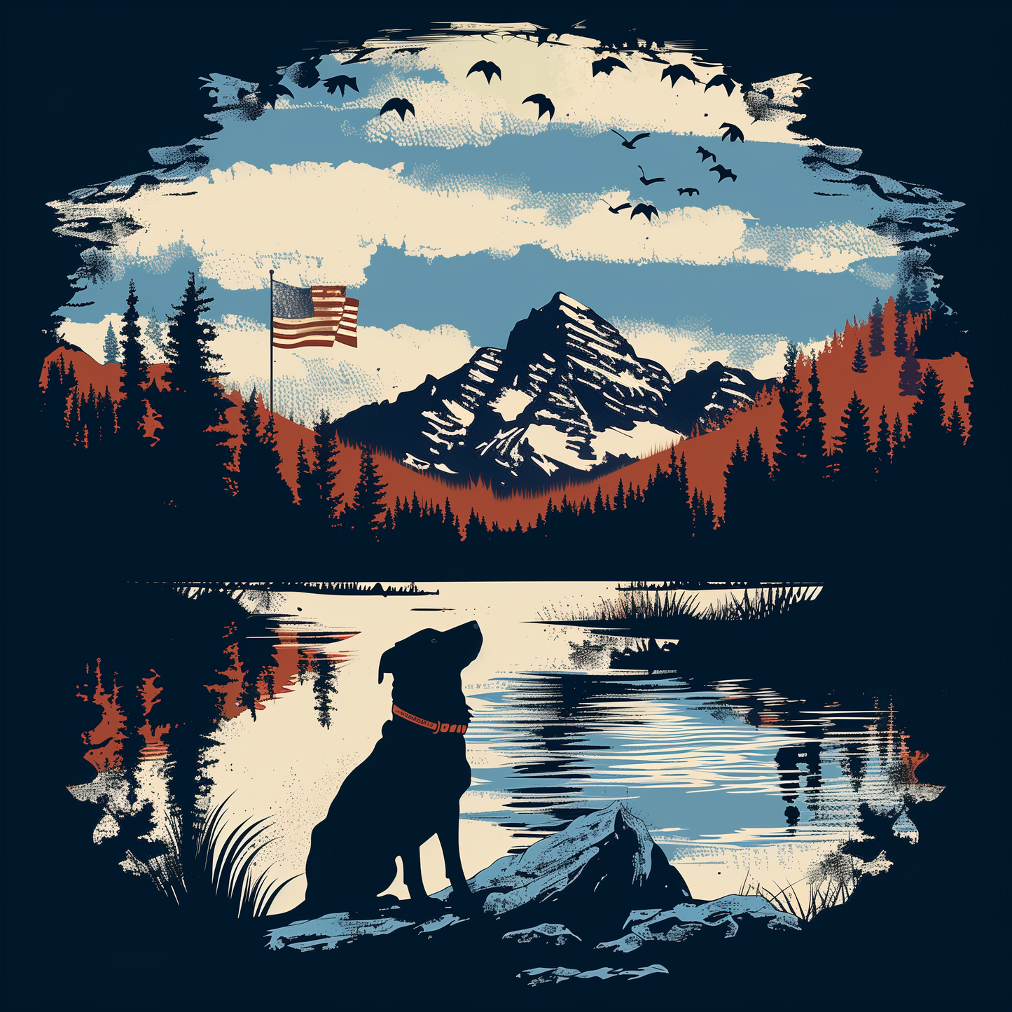 Rocky Mountain Mutt | Unisex T-shirt