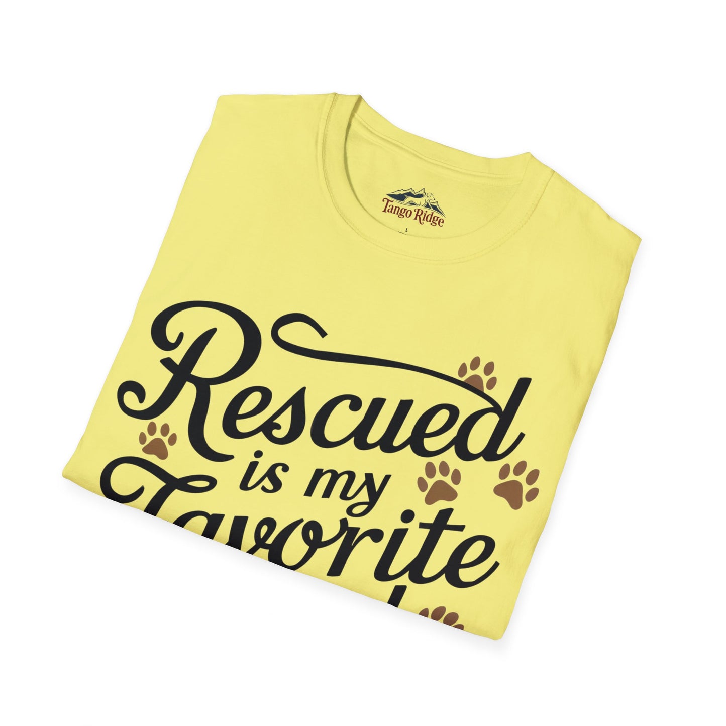 Rescued is My Favorite Breed | Unisex T-shirt