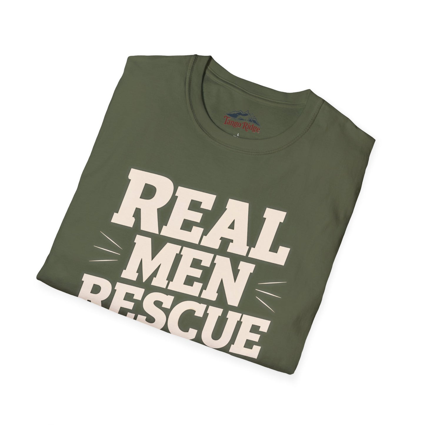 Real Men Rescue Dogs | Unisex T-shirt