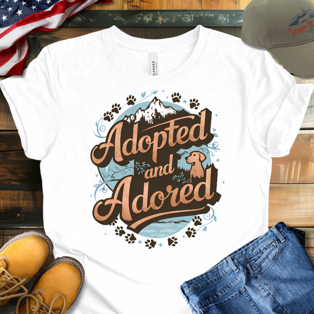 Adopted and Adored | Unisex T-shirt