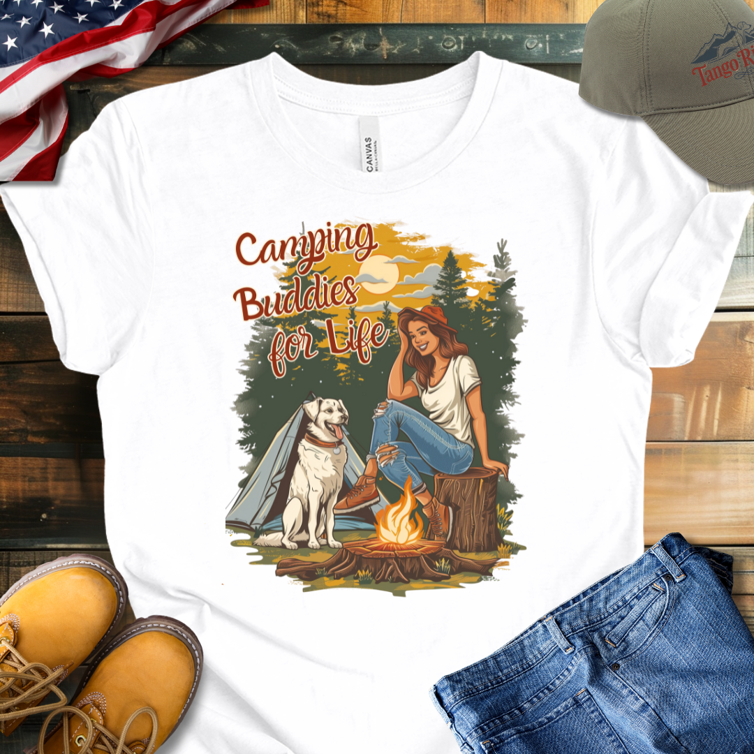 Camping Buddies for Life T-shirt