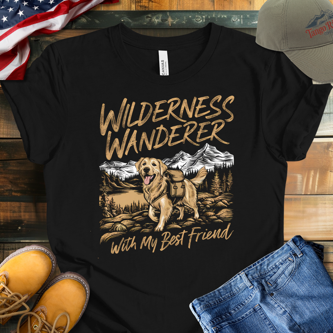 Wilderness Wanderer with My Best Friend | Unisex T-shirt