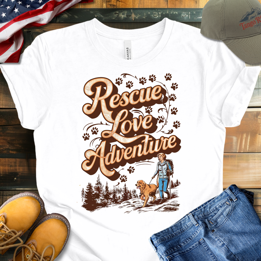 Rescue Love Adventure T-shirt | V2