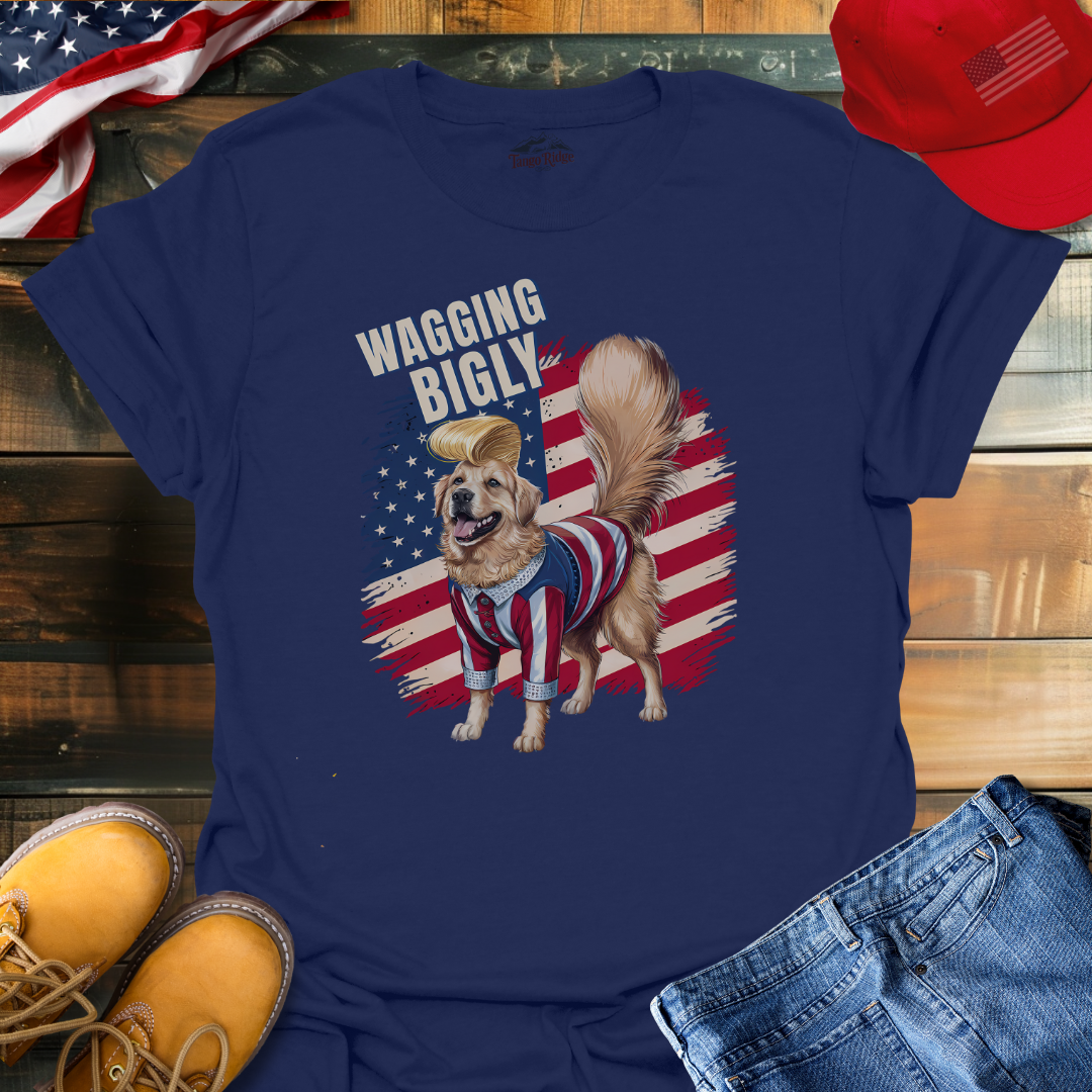 Wagging Bigly Unisex T-shirt | Unisex T-shirt