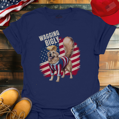 Wagging Bigly Unisex T-shirt | Unisex T-shirt