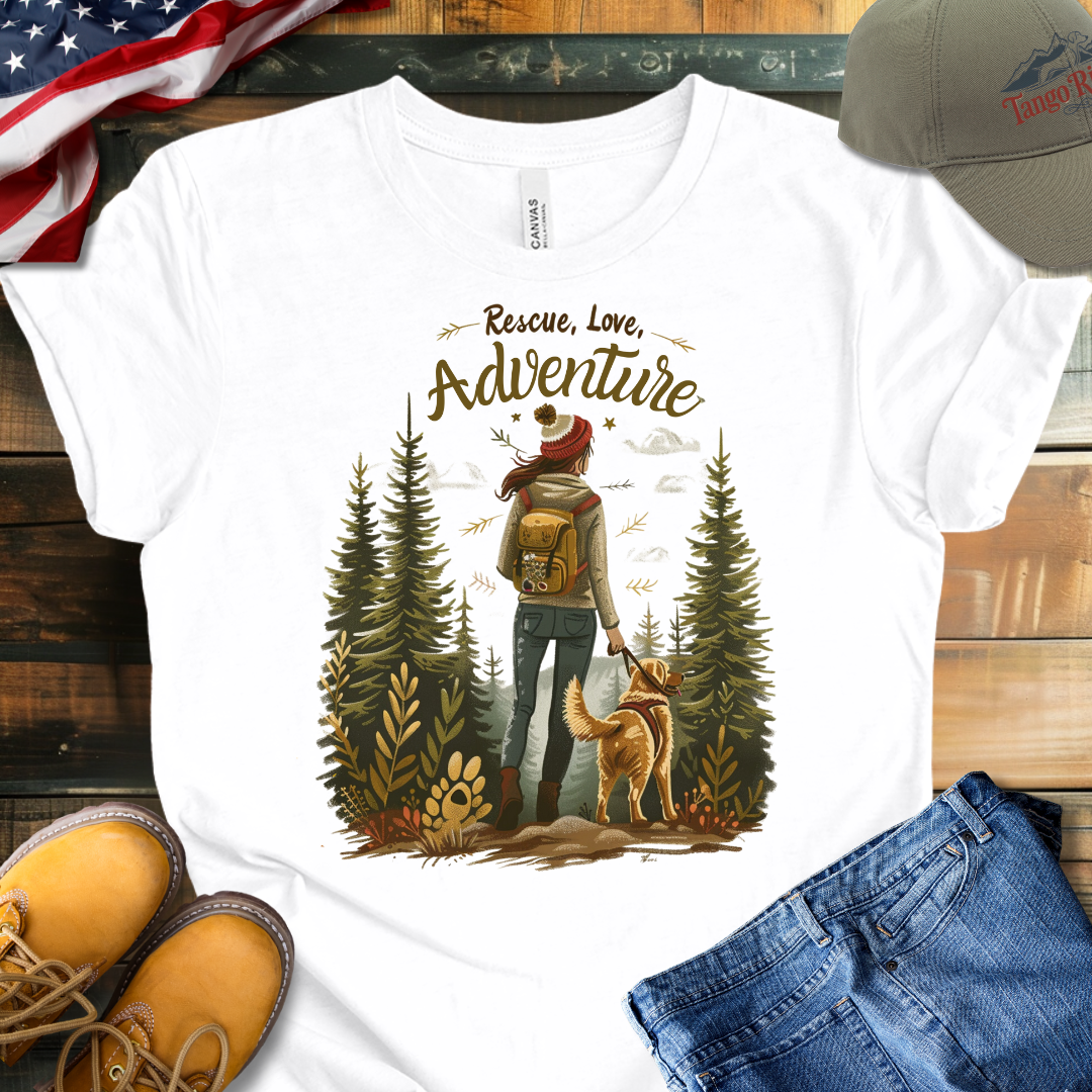 Rescue Love Adventure T-shirt