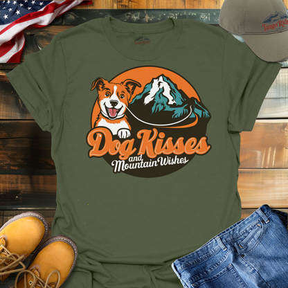 Dog Kisses and Mountain Wishes | Unisex T-shirt