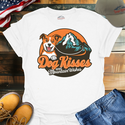 Dog Kisses and Mountain Wishes | Unisex T-shirt