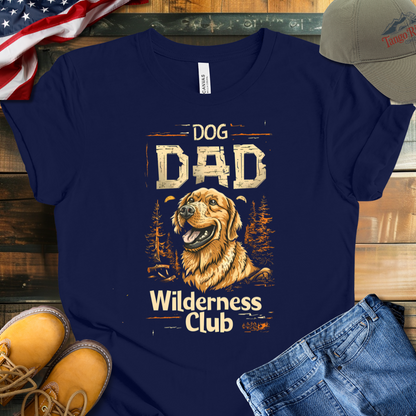 Dog Dad Wilderness Club T-shirt