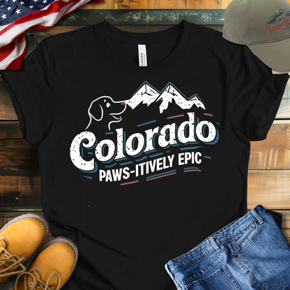 Colorado Pawsitively Epic | Unisex T-shirt