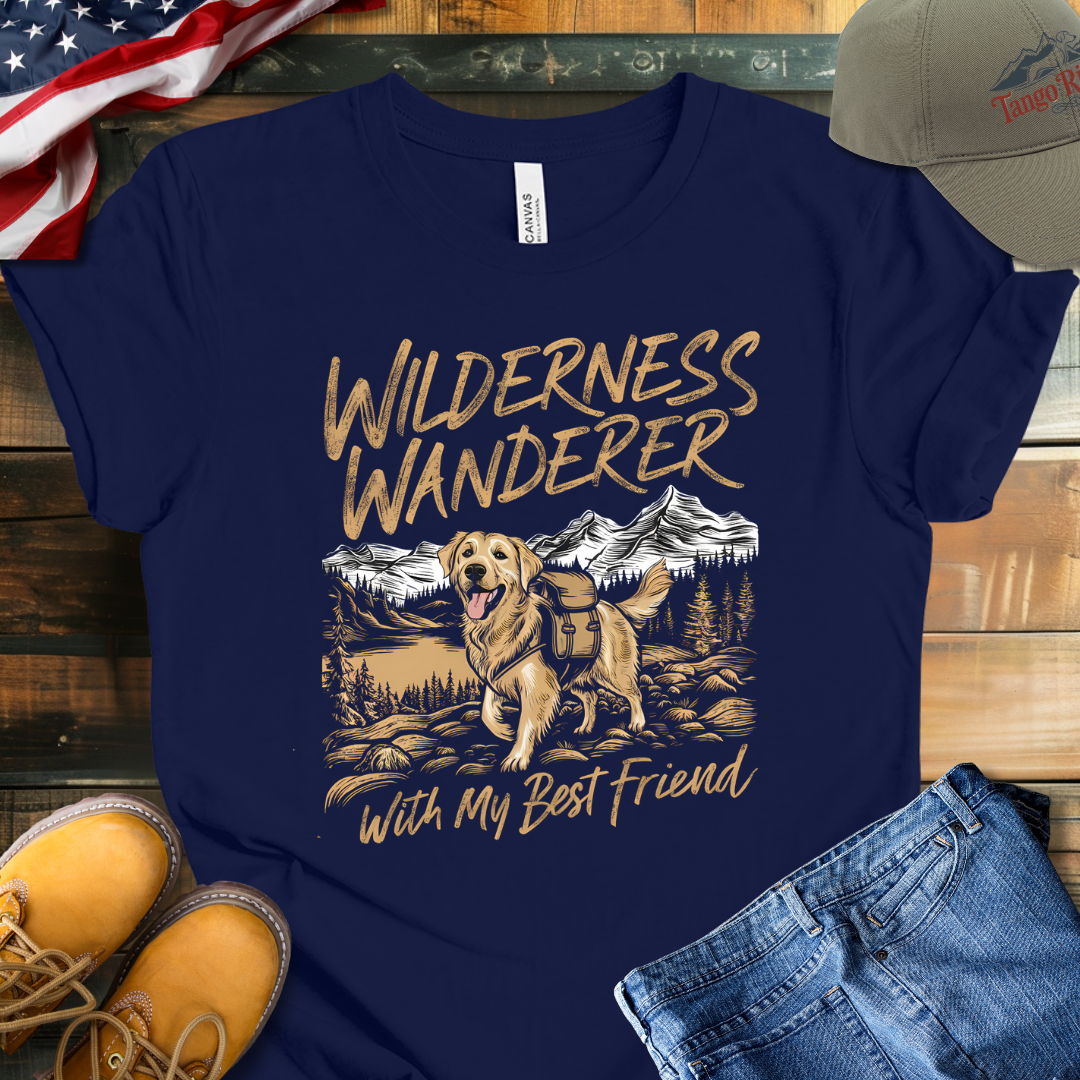 Wilderness Wanderer with My Best Friend | Unisex T-shirt