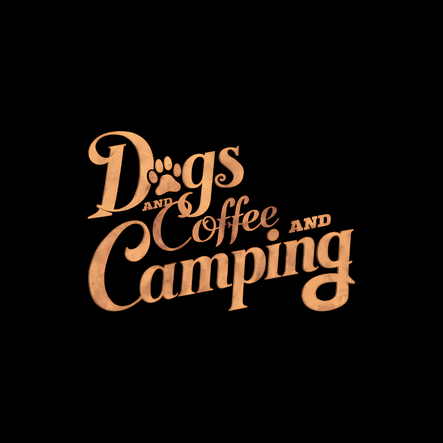 Dogs and Coffee and Camping | Bio-Washed Classic Dad Hat