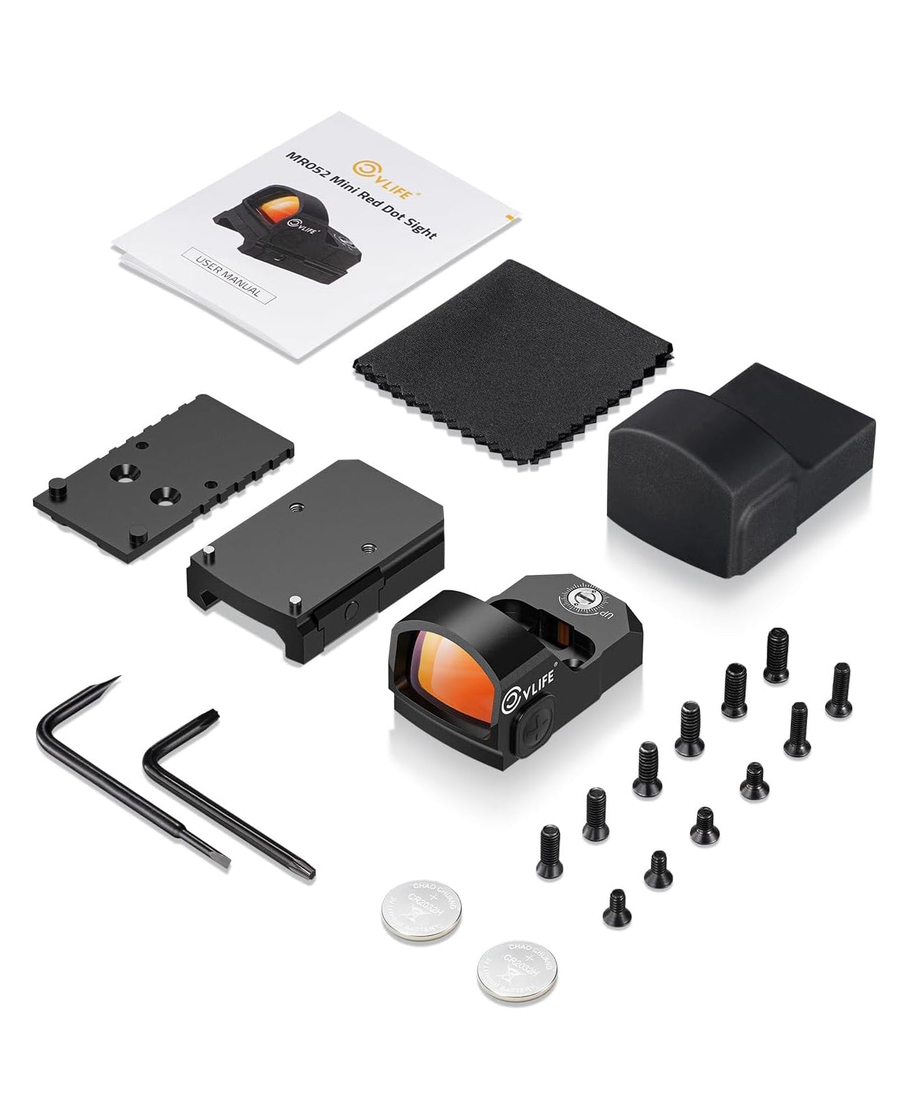 3MOA Red Dot Sight for Pistol with Motion Activation, Waterproof Design, Shockproof, 10 Brightness Settings 6