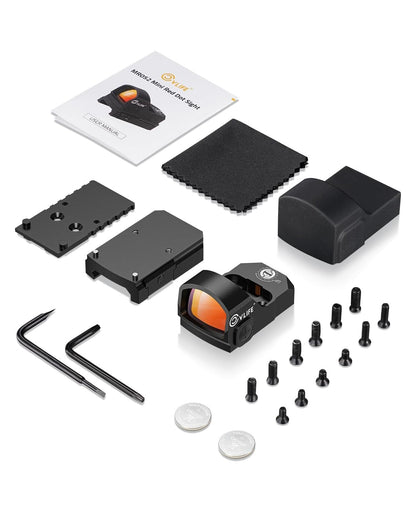 3MOA Red Dot Sight for Pistol with Motion Activation, Waterproof Design, Shockproof, 10 Brightness Settings 6