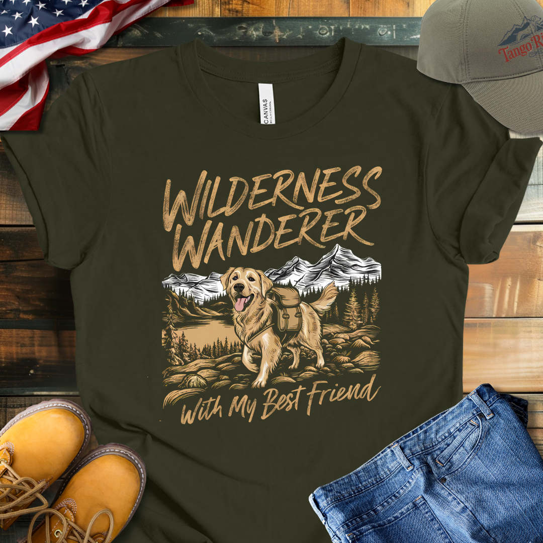 Wilderness Wanderer with My Best Friend | Unisex T-shirt