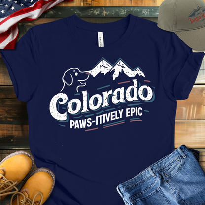 Colorado Pawsitively Epic | Unisex T-shirt