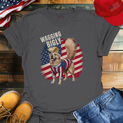 Wagging Bigly Unisex T-shirt | Unisex T-shirt