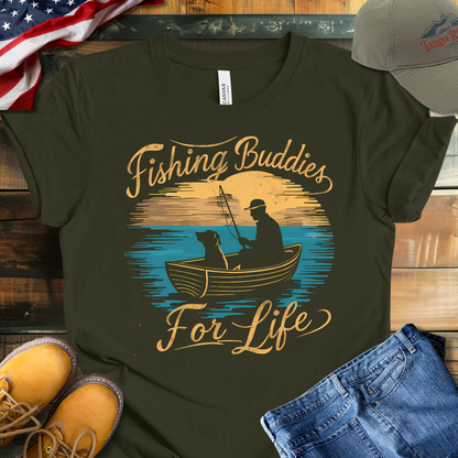 Fishing Buddies for Life T-shirt