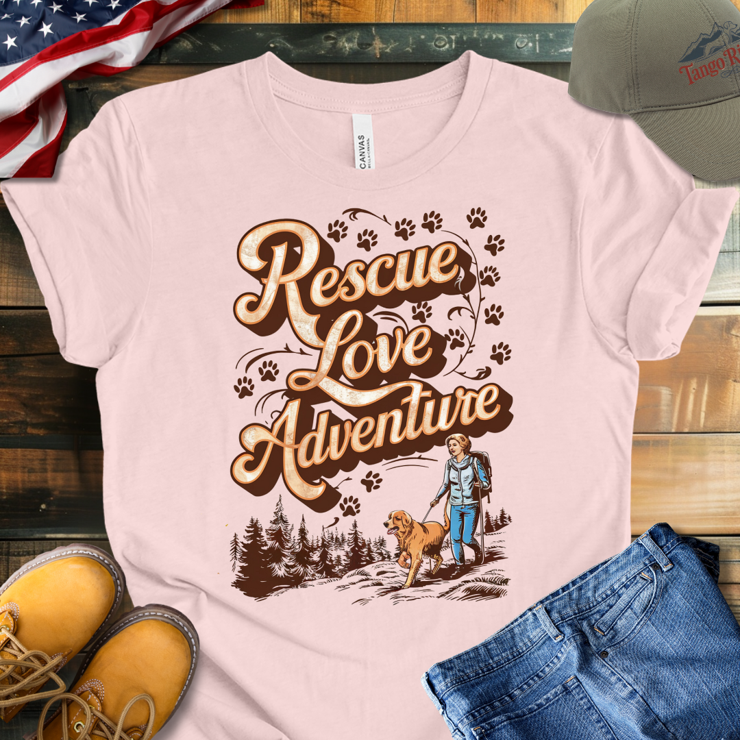 Rescue Love Adventure T-shirt | V2