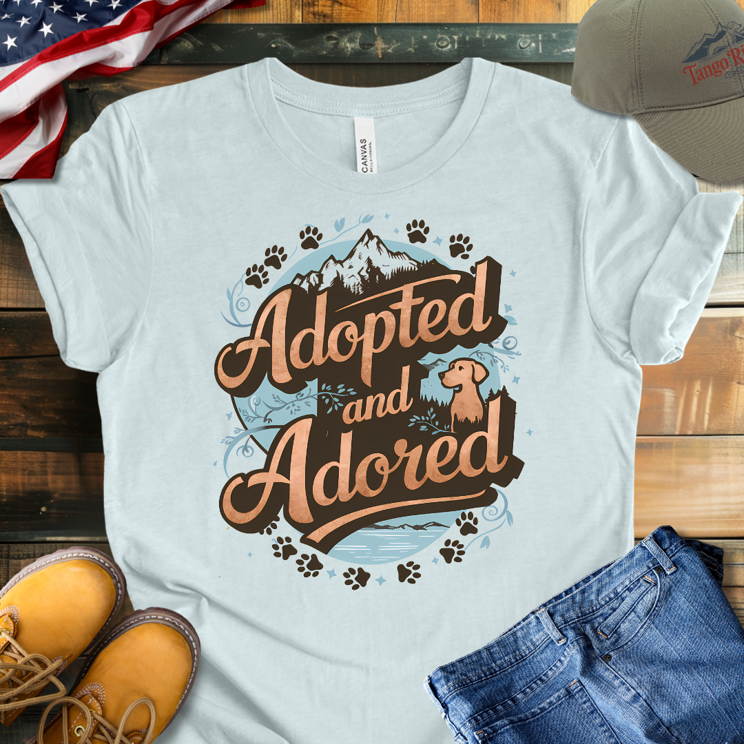 Adopted and Adored | Unisex T-shirt