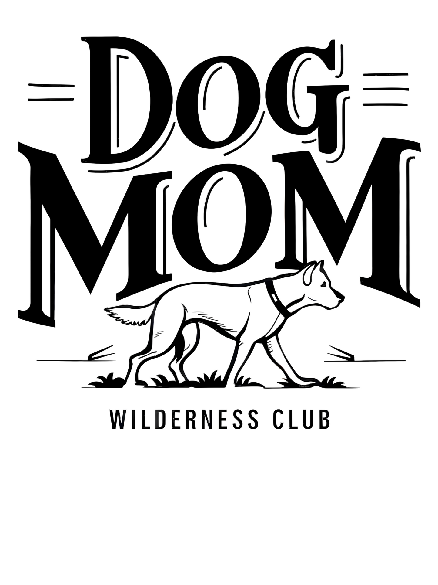 Dog Mom Wilderness Club T-shirt