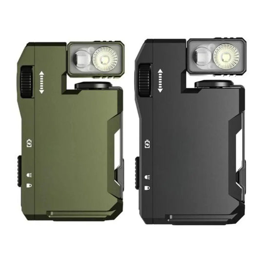 400 Lumens Rechargeable Mini Flashlight with Magnetic Grip and 180-Degree Rotatable Head - Lightweight, Durable and Portable 0