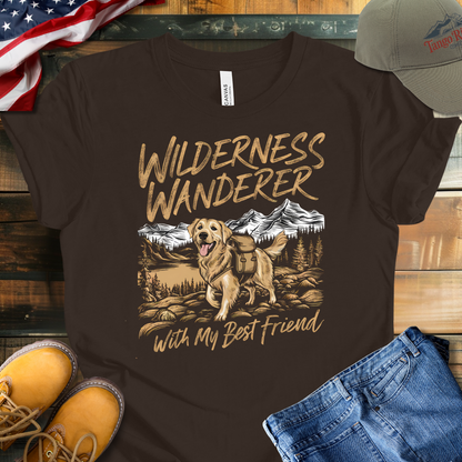 Wilderness Wanderer with My Best Friend | Unisex T-shirt