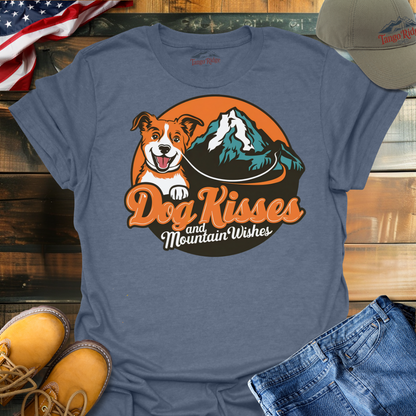 Dog Kisses and Mountain Wishes | Unisex T-shirt