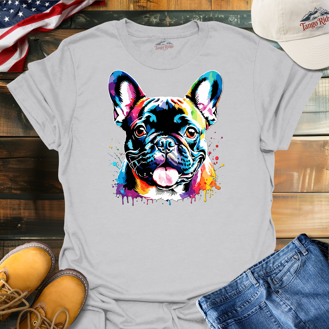 Fabulous Frenchie | French Bulldog Watercolor Print Unisex T-shirt