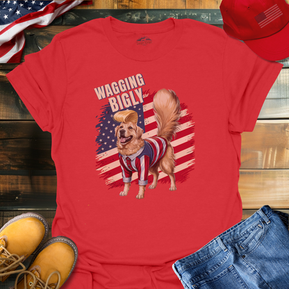 Wagging Bigly Unisex T-shirt | Unisex T-shirt