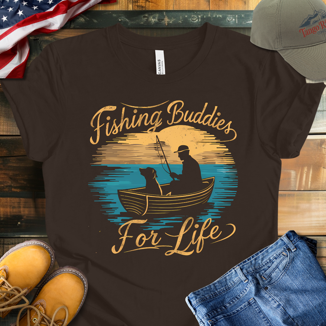 Fishing Buddies for Life T-shirt